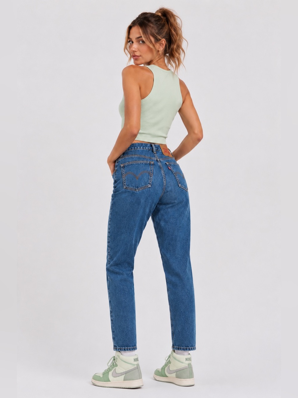 Vintage 1996 Levi’s Orange Tab 15951 High-Rise Mom Jeans – Women’s Size 6 | 100%